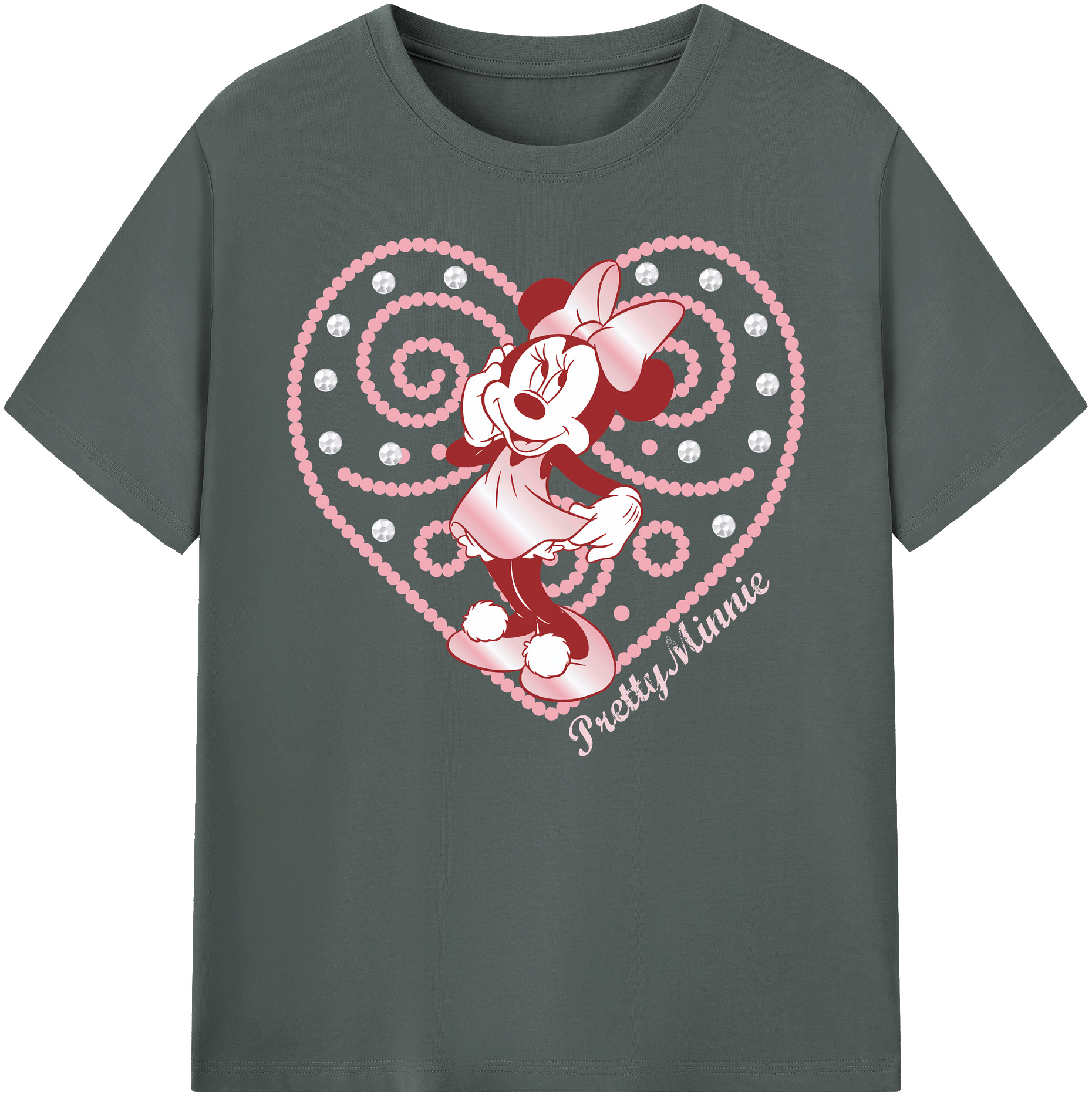 ミッキーマウス Mickey Mouse 綿100％ メンズ半袖Tシャツ｜肌触りやわらか＆通気性